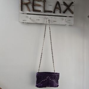 Jimmy Choo Purple Crossbody